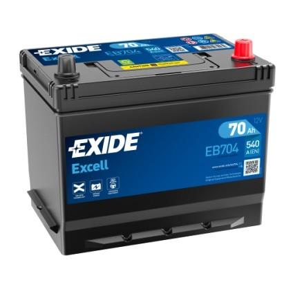 Аккумулятор Exide EXCELL 12V 70Ah 540EN (EB704)