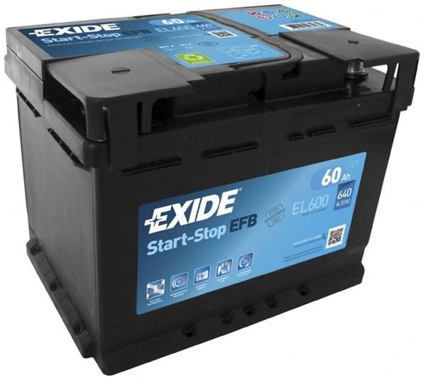 Аккумулятор Exide Start-Stop EFB EL600