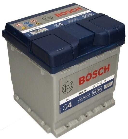 Аккумулятор Bosch S4 12V 44AH 420EN (0 092 S40 001)