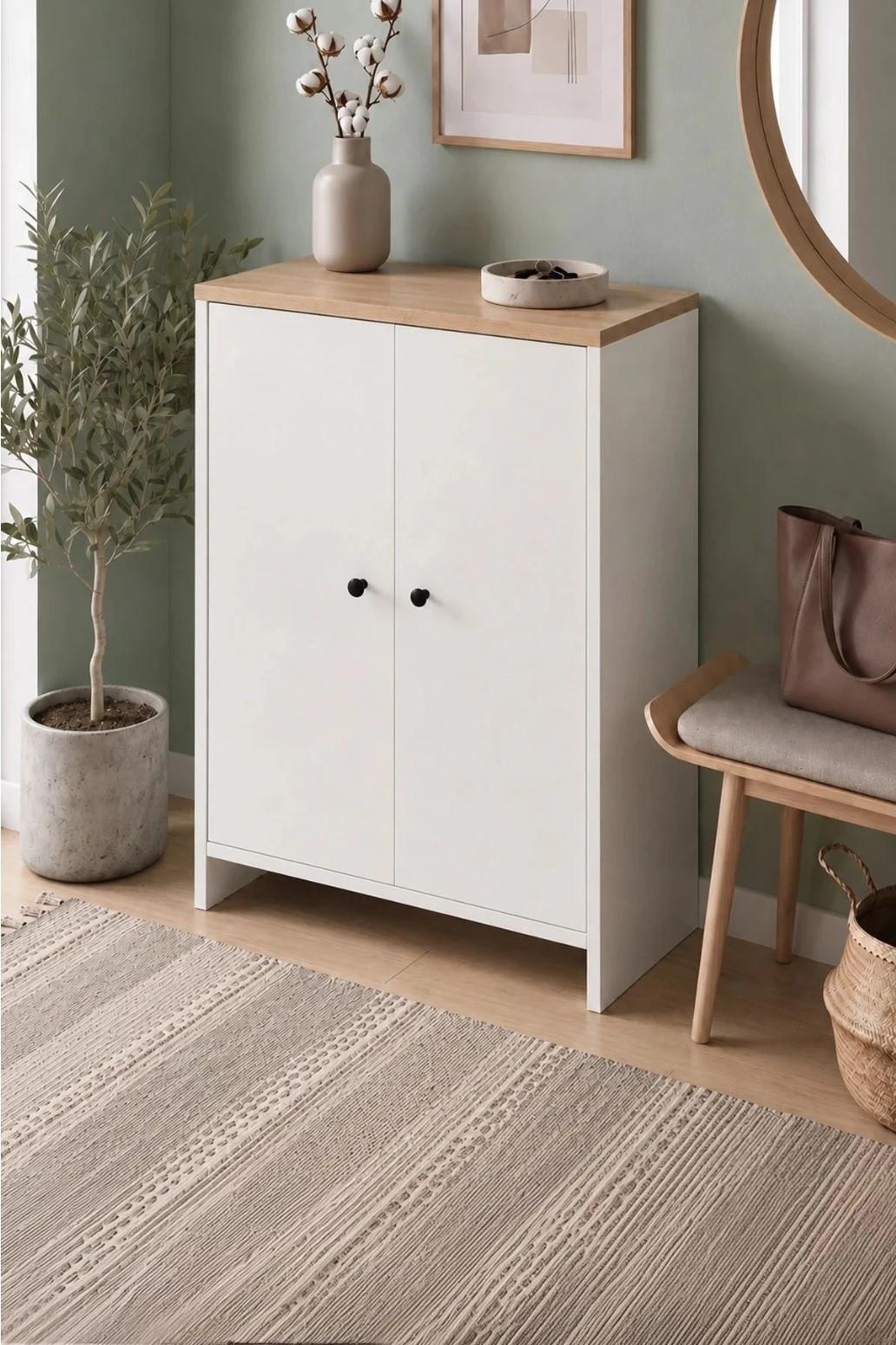 Обувница Bofigo 18-16-41 Sapphire Oak/White