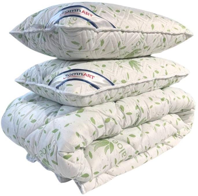Одеяло Somnart Aloe Vera 200x220 cm + 2 подушки 50x70