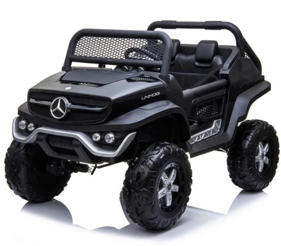 Электромобиль Kids Car Mercedes-Benz Unimog Black (8490032-4BR)