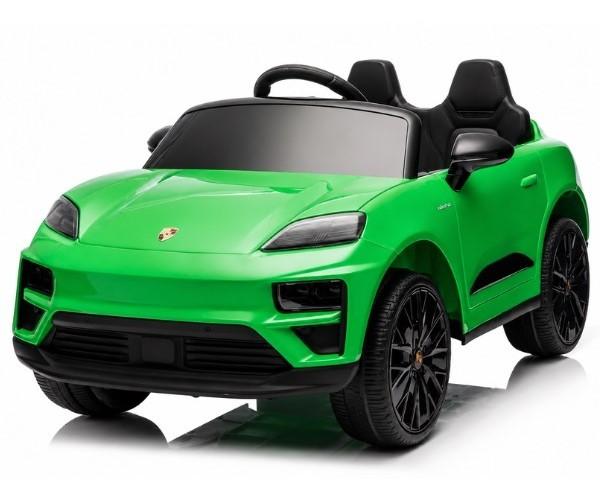 Электромобиль Kids Car Porsche Macan Turbo EV Green