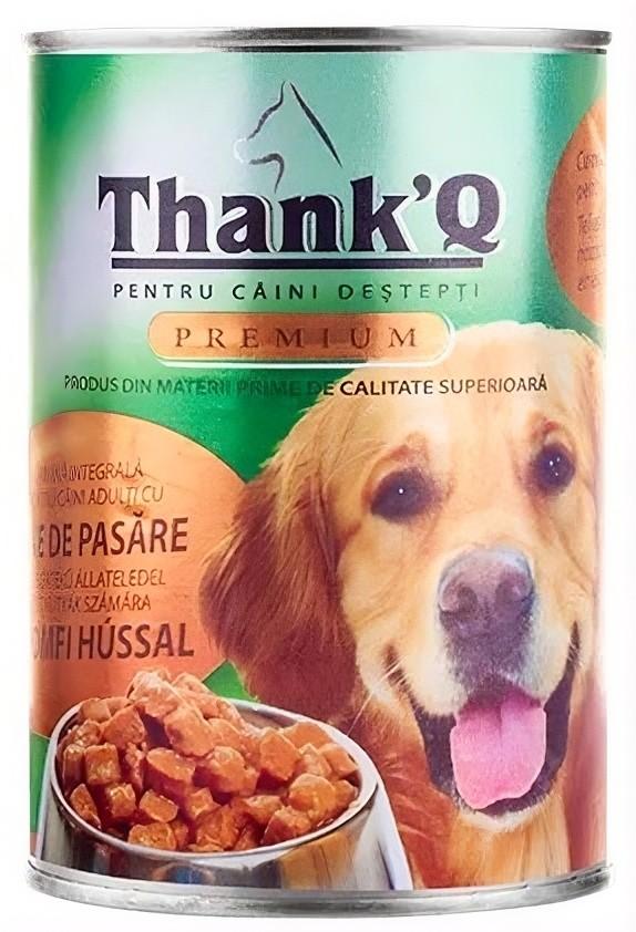 Hrana umeda pentru caini Thank’Q Premium Pasare 415g