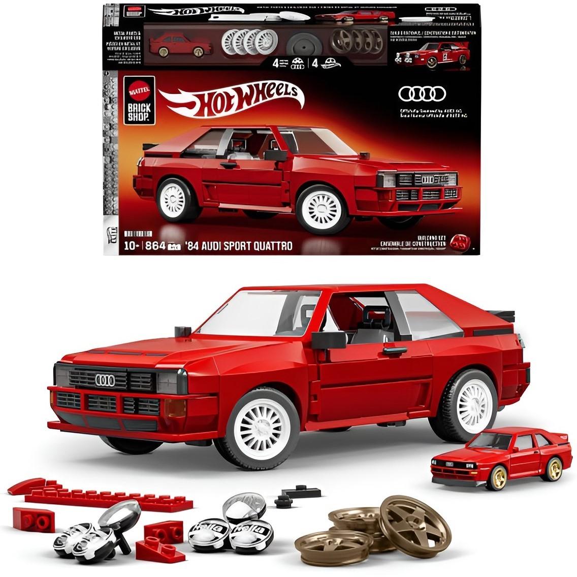Конструктор Hot Wheels 84 Audi Sport Quattro (JLK39)