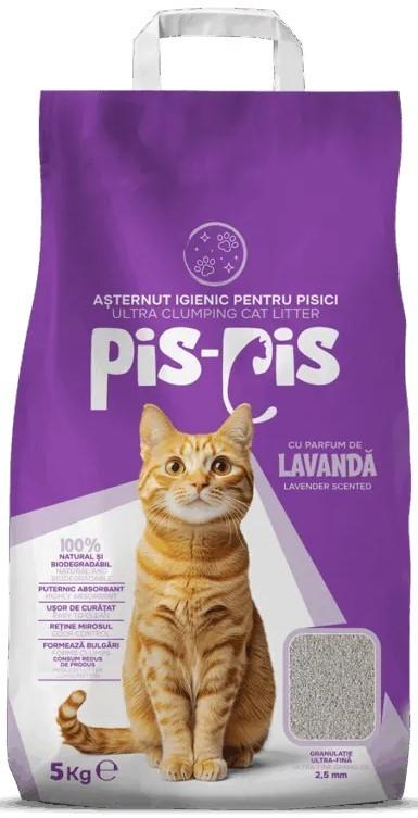 Наполнитель для лотков Pis-Pis Лаванда 5kg