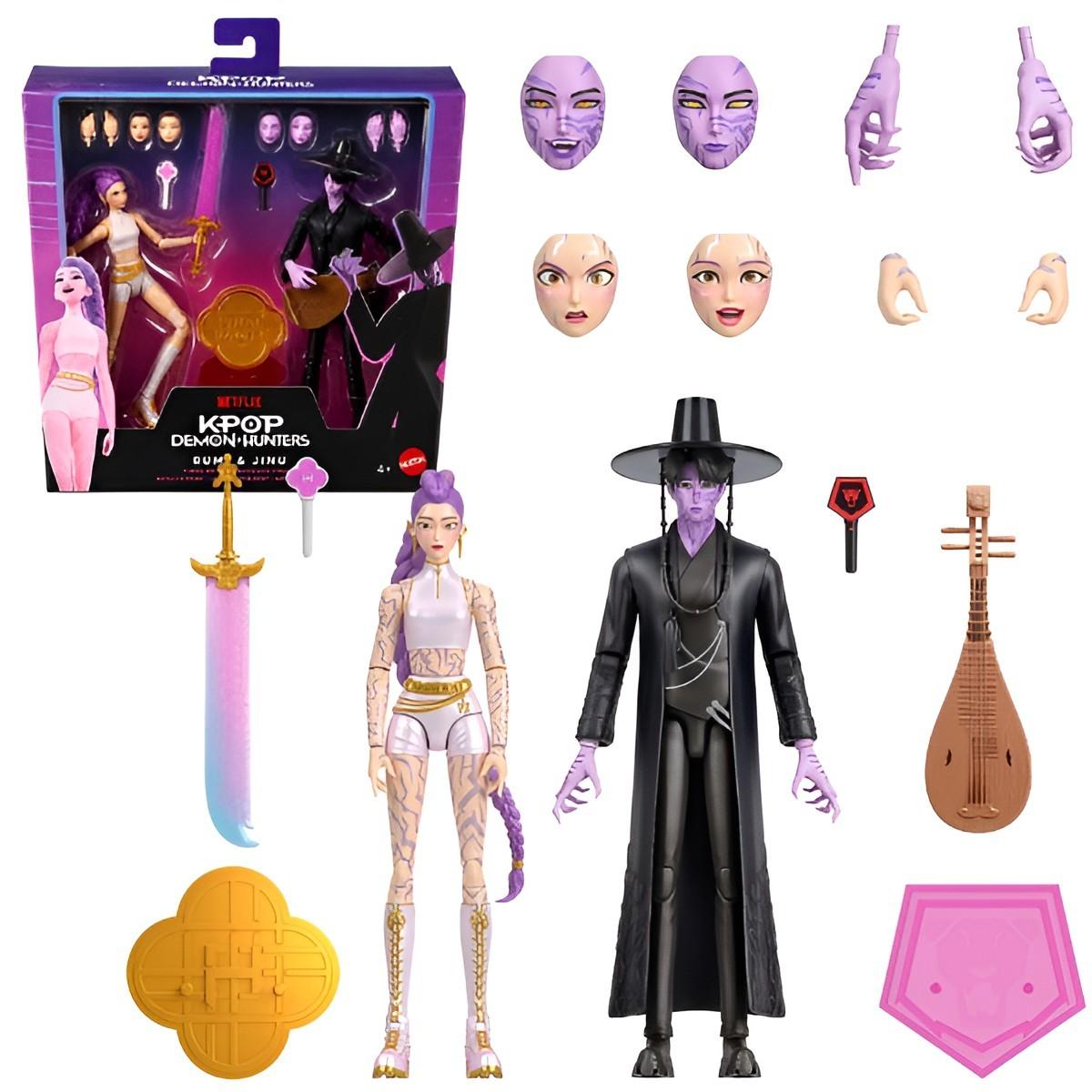 Фигурка персонаж Mattel Rumi & Jinu 2pcs (JRY40)