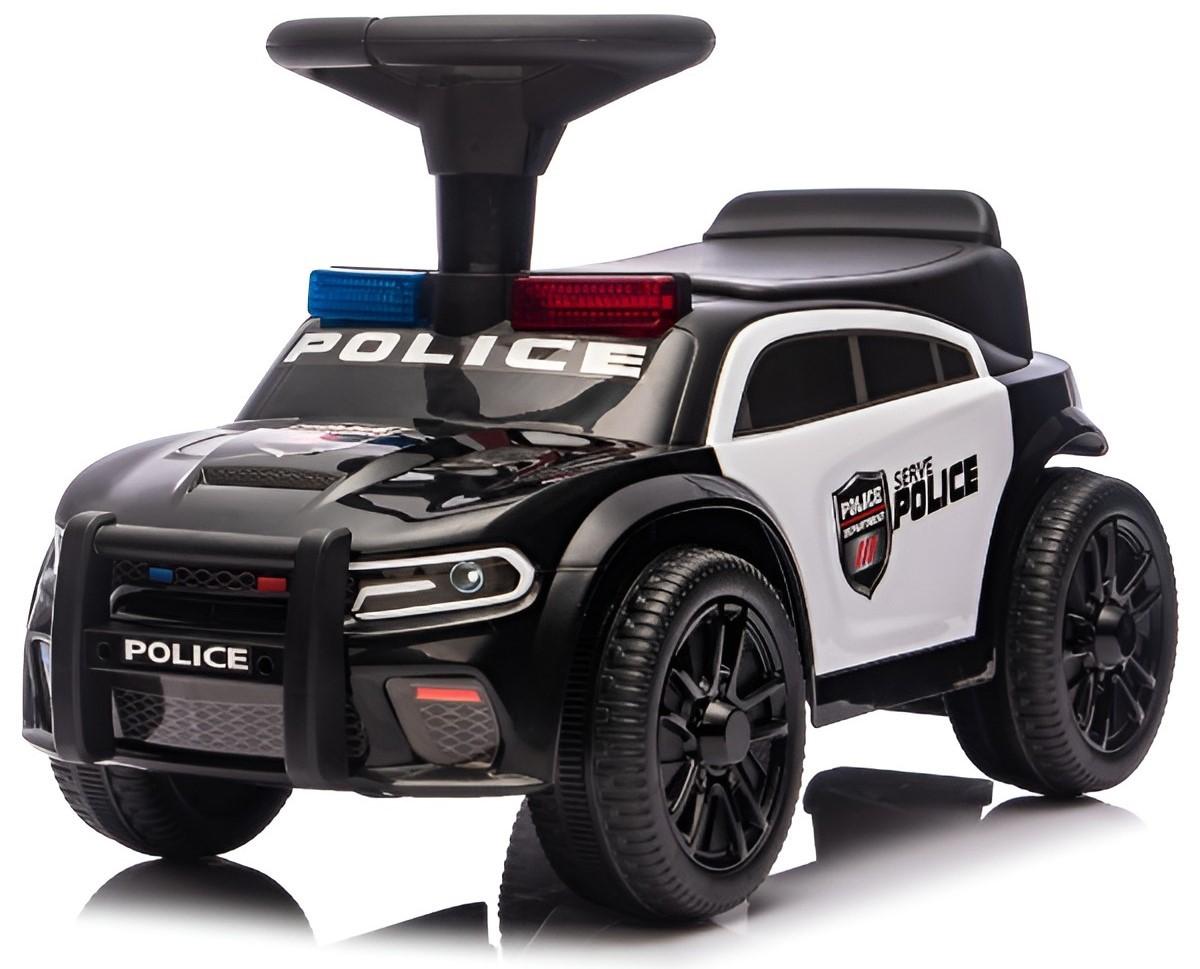 Tolocar Kids Car Police Ride-On Car Black