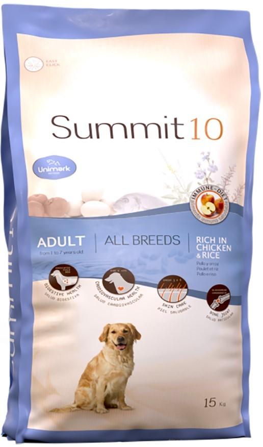 Сухой корм для собак Summit 10 Adult All Breeds Ch&R 3kg