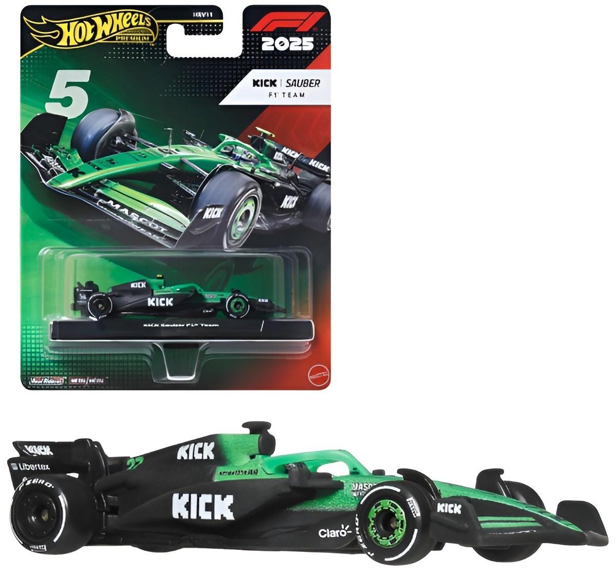 Игрушечная машина Hot Wheels Команда Kick Sauber №5 (JKD89)