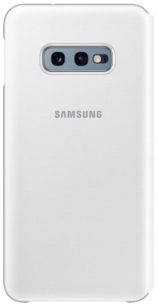 Чехол для телефон Samsung Original Galaxy S10E LED Flip Wallet White (127790)