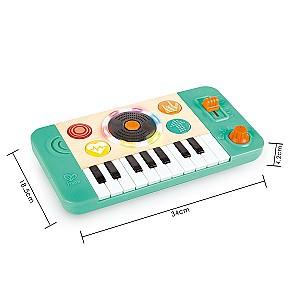 Jucarie interactiva Hape Sintetizator Music DJ Mix Spin Studio