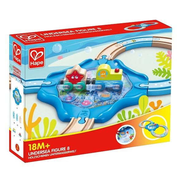 Jucarie interactiva Hape Căii ferate in lumea subacvatica