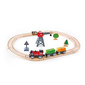 Jucarie interactiva Hape Cargo delivery loop