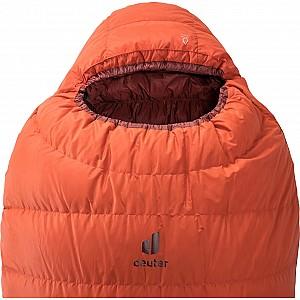Sac de dormit Deuter Astro Pro 600 SL Left Paprika-Redwood