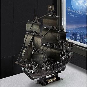 Puzzle CubicFun 3D Queen Anne’s Revenge (Led)