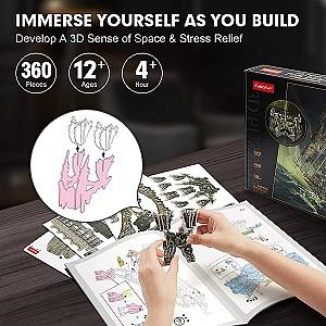 Puzzle CubicFun 3D Flying Dutchman (Led)