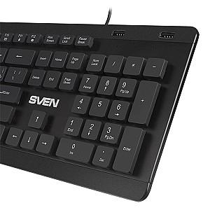 Tastatura SVEN KB-E5700H Low-proﬁle Black