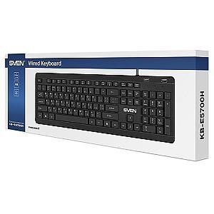 Tastatura SVEN KB-E5700H Low-proﬁle Black