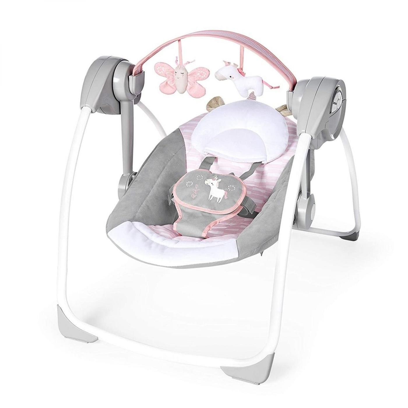 Leagan Bright Starts Ingenuity Comfort 2 Go Flora the Unicorn