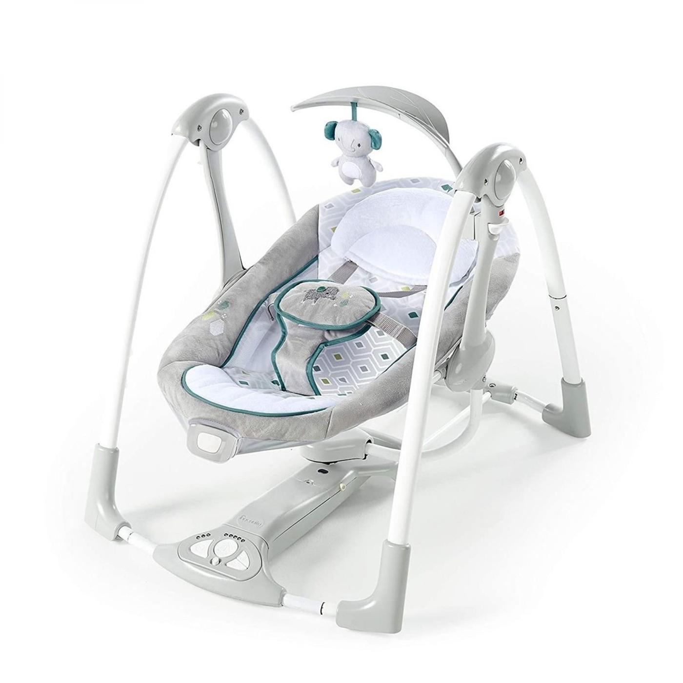 Leagan Bright Starts Ingenuity ConvertMe Swing 2 Seat Nash