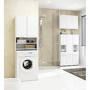 Dulap de baie Akord Fin 2D White
