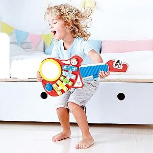 Jucarie interactiva Hape Chitară (Music Maker 6 în 1)
