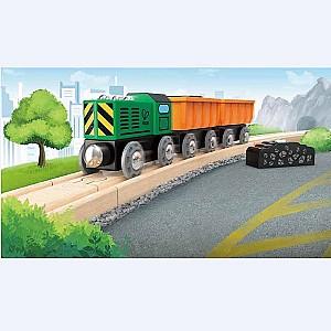 Jucarie interactiva Hape Locomotivă (E3718)