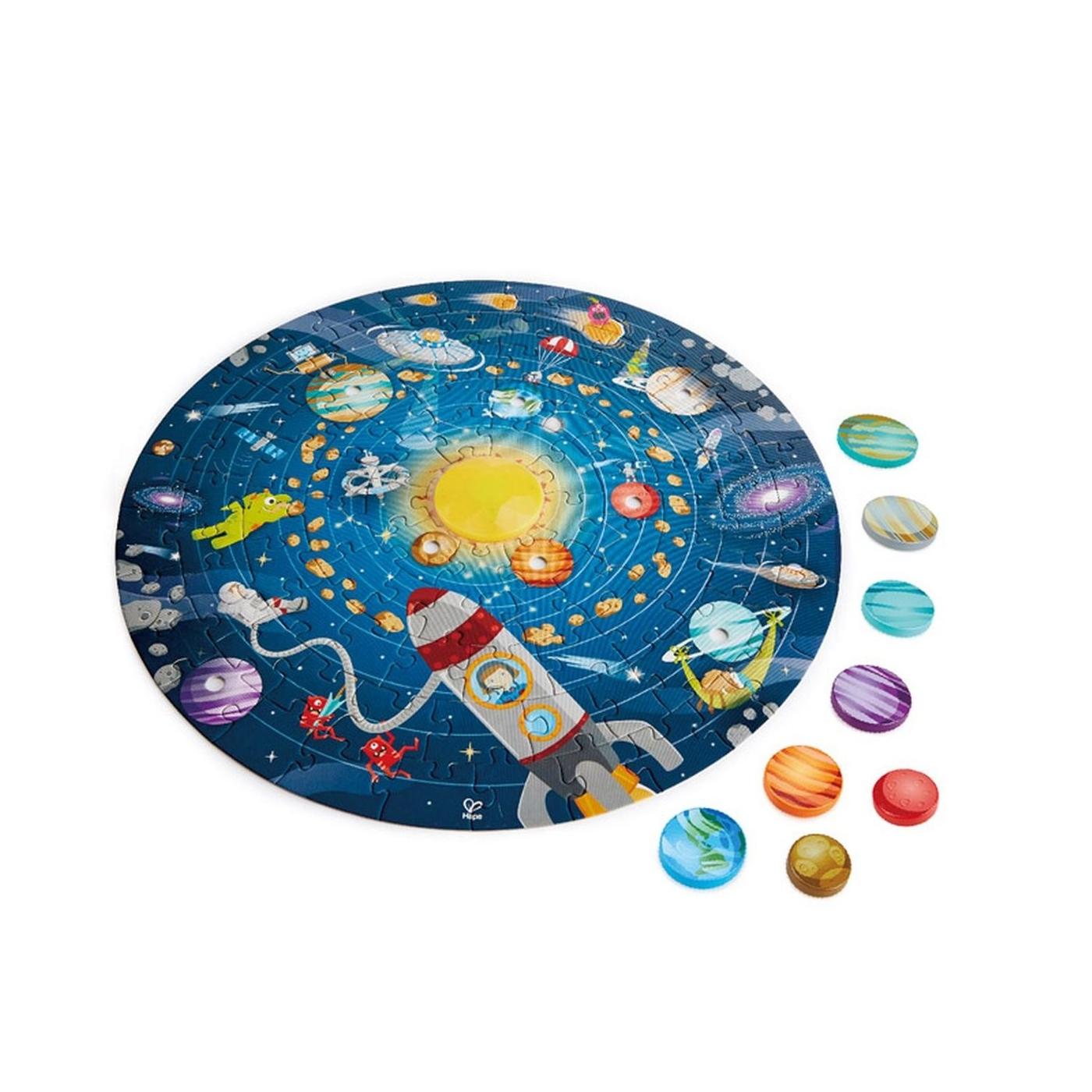 Puzzle Hape E1625 Sistema Solară