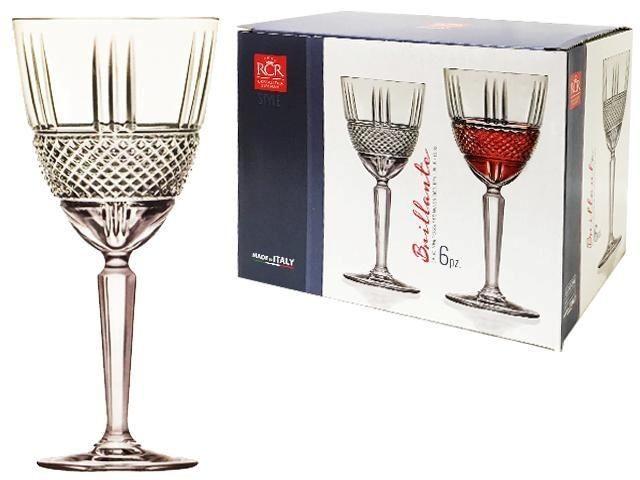 Pahare RCR Brilliante 6 buc. 290 ml