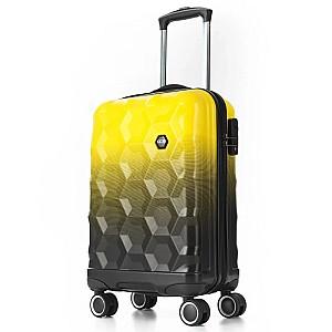 Valiza CCS 5226 S Black-Yellow