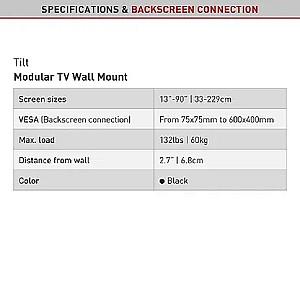 Suport pentru televizor Barkan BM410T