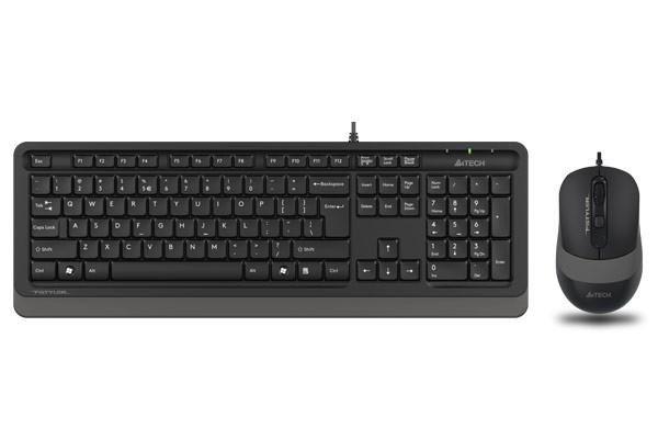 Set tastatura + Mouse A4Tech F1010 Black/Grey
