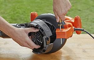 Aparat de suflat frunze electric Black+Decker BEBLV300-QS