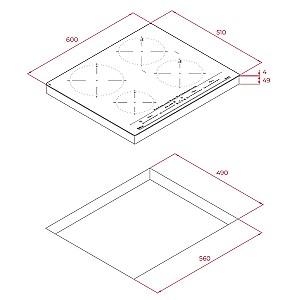 Plita incorporabila electrica Teka IZC 64630 MST White