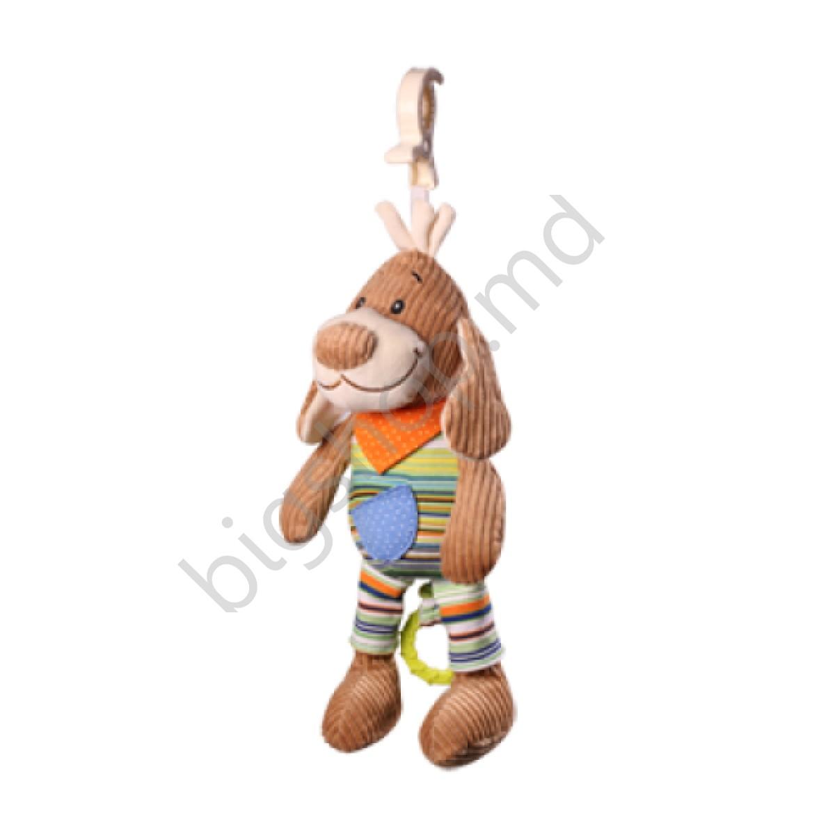 Jucarie bebelus BabyOno Velvet Dog (1124)