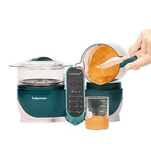 Robot de bucatarie Babymoov 6 in 1 Nutribaby+ Opal Green
