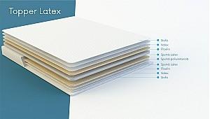 Topper saltea Salt Confort Latex 140x200