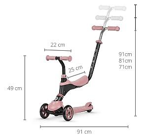 Trotineta QPlay Sema Pink