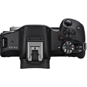  Canon DC EOS R50 Black & RF-S 18-45mm f/4.5-6.3 IS