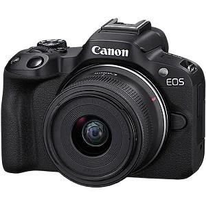  Canon DC EOS R50 Black & RF-S 18-45mm f/4.5-6.3 IS