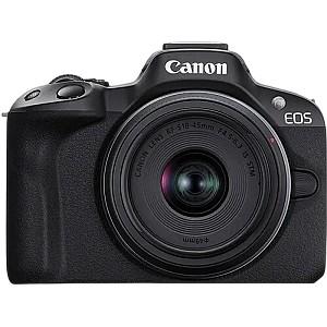  Canon DC EOS R50 Black & RF-S 18-45mm f/4.5-6.3 IS
