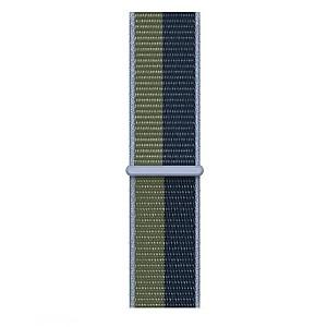 Ceas inteligent Apple Watch Series 7 45mm Abyss Blue/Moss Green Sport Band (MKNR3)