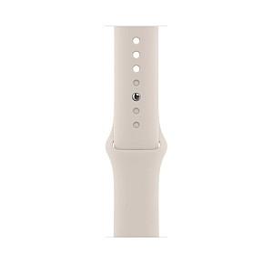 Ceas inteligent Apple Watch Series 7 GPS 45mm Starlight Sport Band (MKJV3)