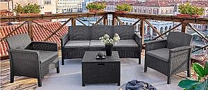 Set mobila de gradina BICA Venezia 3 (Graphite)