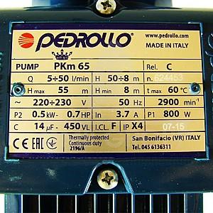 Pompă Pedrollo PKm65
