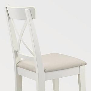 Scaun de lux IKEA Ingolf  White/Hallarp beige