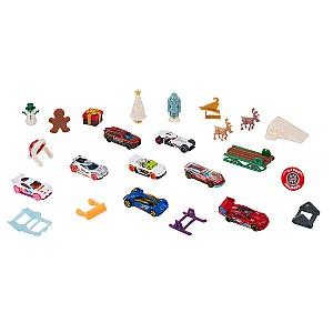 Masina jucarie Hot Wheels Calendar advent festiv