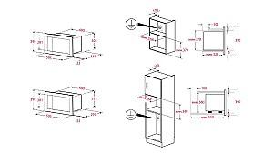 Cuptor cu microunde incorporabil Teka ML 820 BIS White
