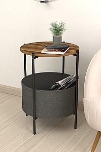 Masuta de cafea, reviste Fabulous With Bag Wanut/Black